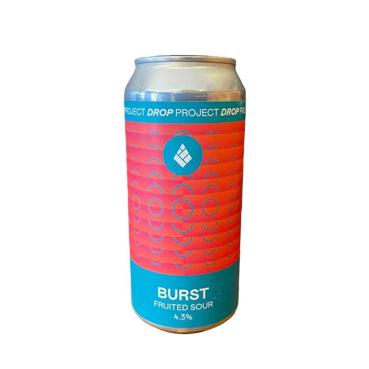 Beer can DROP PROJECT BURST SOUR