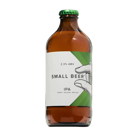 Bottle of Small Beer IPA with gluten-free