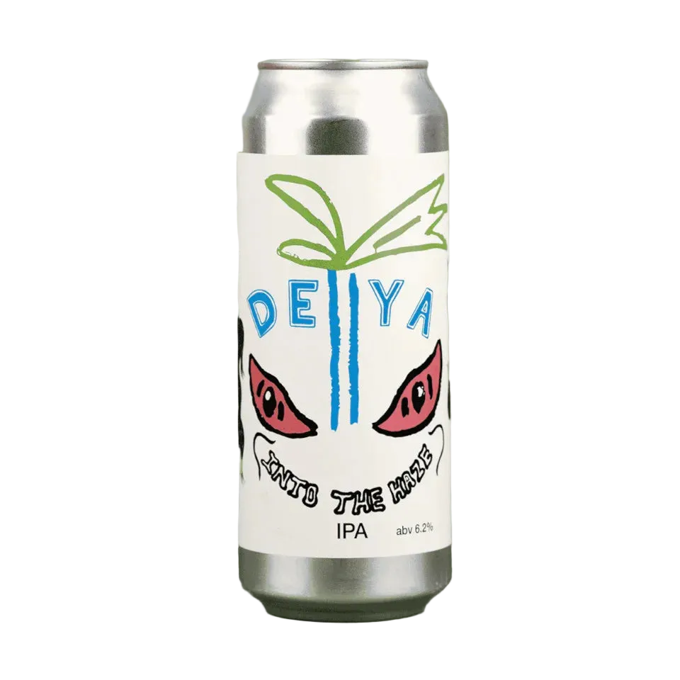 Beer can with artistic design