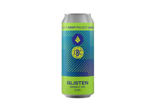 Beer can Glisten Drop Project
