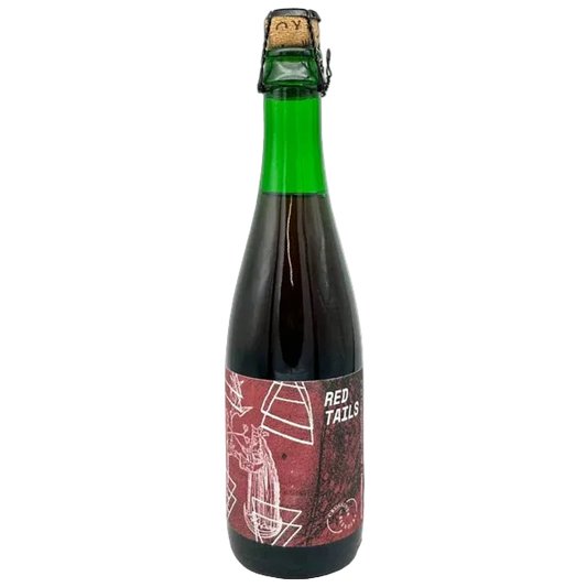 Bottle of Red Tailz beer