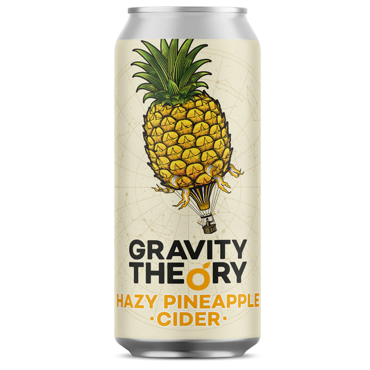 Gravity Theory / Gravity Theory Cider Hazy Pineapple / 3.4% / Cans